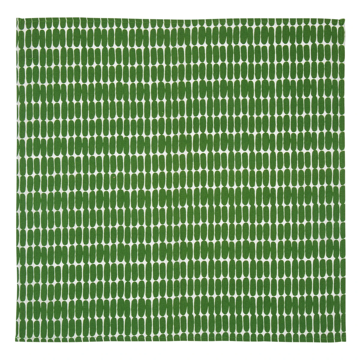 Marimekko Alku White / Green Cloth Napkin 3 Marimekko Alku White / Green Cloth Napkin