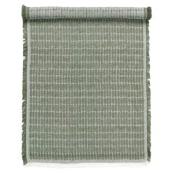 Marimekko Alku Ivory / Green Table Runner