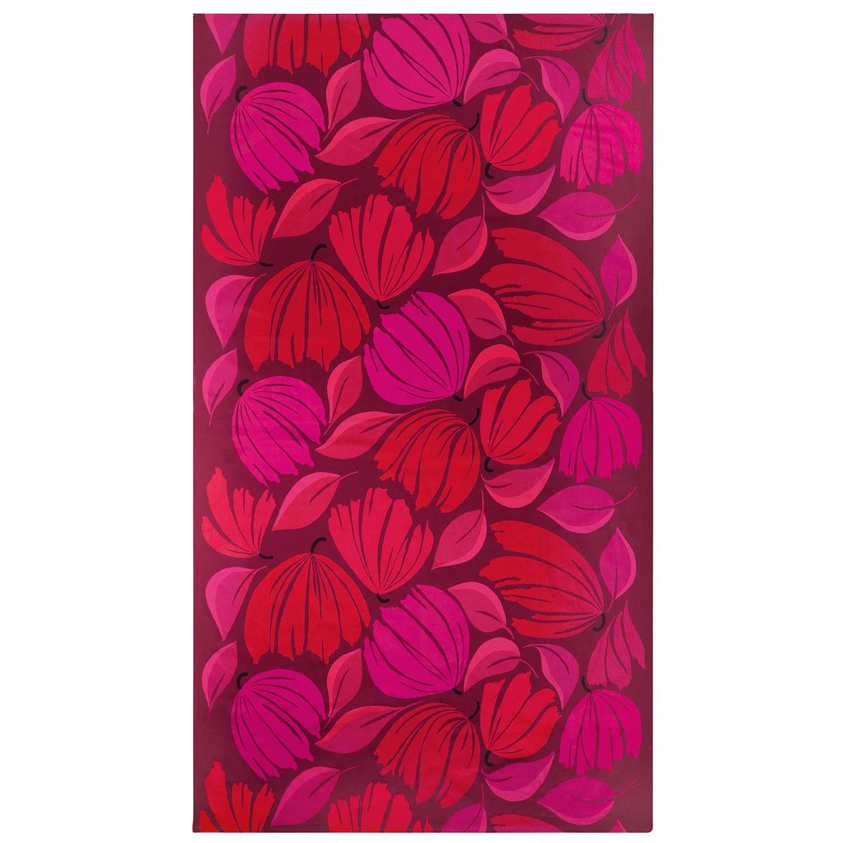 Marimekko Ananaskirsikka Red Long Tablecloth 4 Marimekko Ananaskirsikka Red Long Tablecloth - Image 2