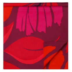 Marimekko Ananaskirsikka Red Long Tablecloth