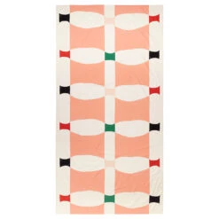 Marimekko Atalaya Cream / Peach / Green Tablecloth -Artful Dining marimekko atalaya cream peach green tablecloth 20