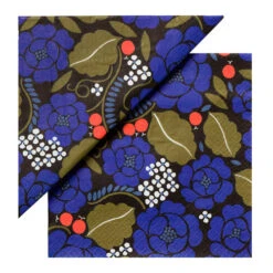 Marimekko Black/Blue Sonja Lunch Napkins