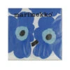 Marimekko Blue Unikko Lunch Napkins -Artful Dining marimekko blue unikko lunch napkins 38