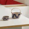 Marimekko Dark Blue / Terra Seireeni Oiva Teapot -Artful Dining marimekko dark blue terra seireeni oiva teapot 34