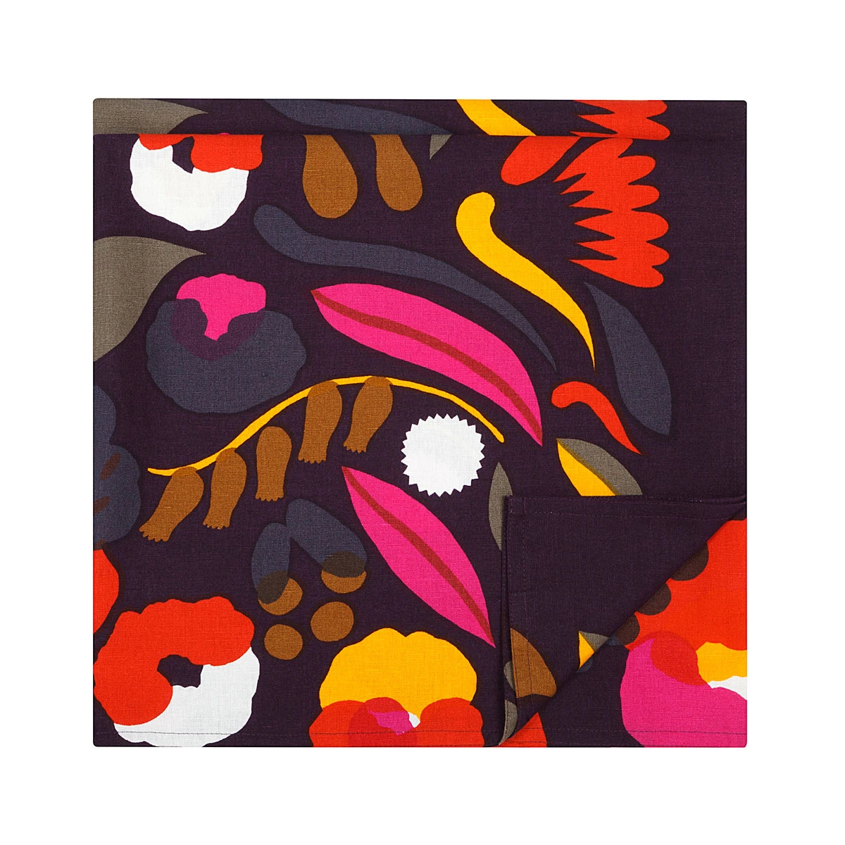 Marimekko Hattarakukka Violet Table Cloth 5 Marimekko Hattarakukka Violet Table Cloth - Image 3