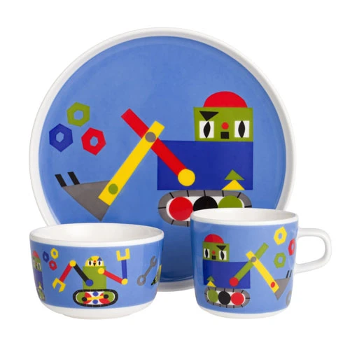 Marimekko Jakari Kids Dinnerware Set 3 Marimekko Jakari Kids Dinnerware Set