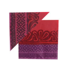 Marimekko Käspaikka Red/Lavender Cocktail Napkins