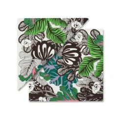 Marimekko Kaalimetsa White / Green / Violet Cocktail Napkins