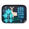 Marimekko Kaunis Kauris Navy / Turquoise Small Tray -Artful Dining marimekko kaunis kauris navy turquoise small tray 40