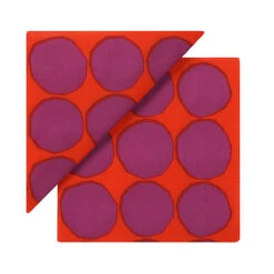 Marimekko Kivet Red Lunch Napkins