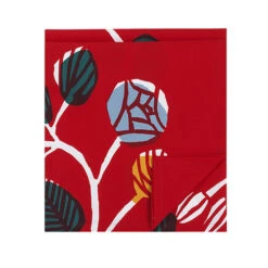 Marimekko Kranssi Red Long Tablecloth