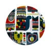Marimekko Kukkuluuruu Multicolor Large Round Tray -Artful Dining marimekko kukkuluuruu multicolor large round tray 47