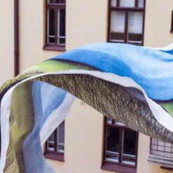 Marimekko Kuuskajaskari Multicolor Tablecloth -Artful Dining marimekko kuuskajaskari long grey yellow tablecloth 108