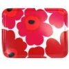 Marimekko Unikko Red Large Tray -Artful Dining marimekko large red unikko tray 37