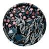 Marimekko Louhi Black / Multi Round Tray -Artful Dining marimekko louhi black multi round tray 27