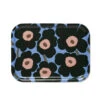 Marimekko Mini Unikko Blue / Peach Small Tray -Artful Dining marimekko mini unikko blue peach tray 27