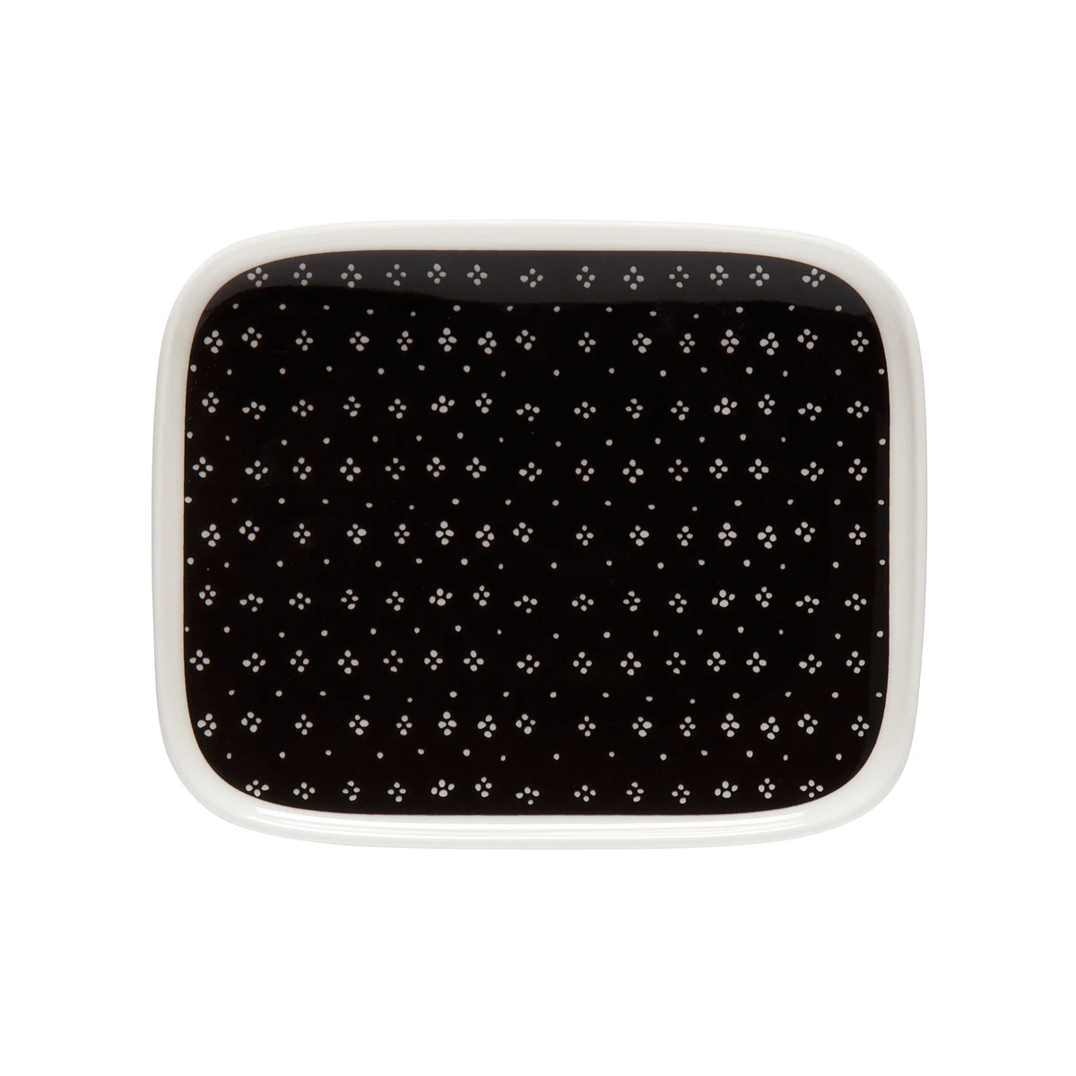Marimekko Muija Black Small Plate 3 Marimekko Muija Black Small Plate
