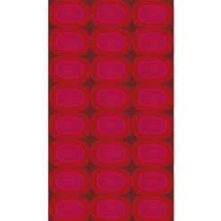 Marimekko Noitarumpu Short Red Tablecloth
