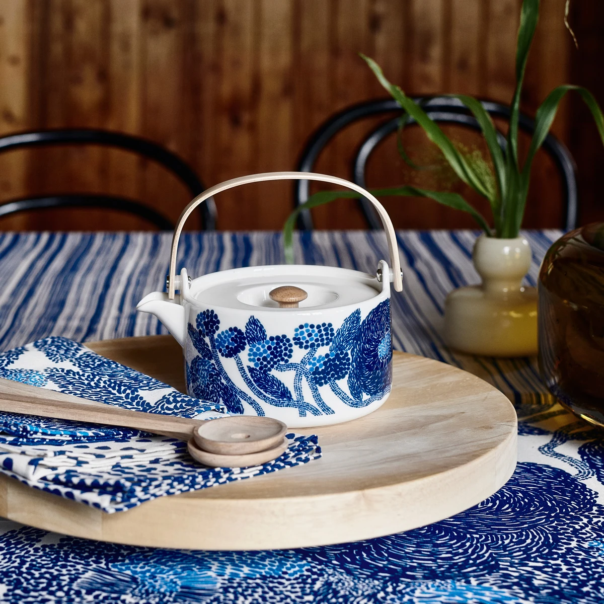 Marimekko Oiva Wooden Serving Platter 7 Marimekko Oiva Wooden Serving Platter - Image 5