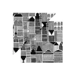 Marimekko Onnea Etsimässä White/Black Cocktail Napkins