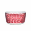 Marimekko Papajo Red Dessert Bowl -Artful Dining marimekko papajo red dessert bowl 47