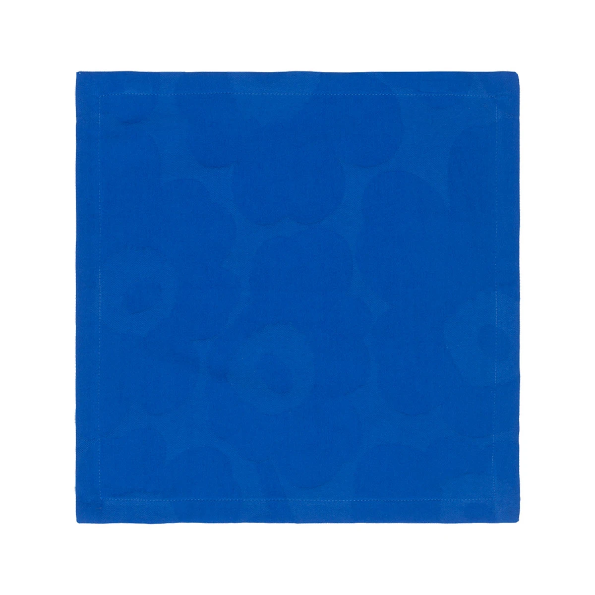 Marimekko Pieni Unikko Royal Blue Cotton Napkin 5 Marimekko Pieni Unikko Royal Blue Cotton Napkin - Image 3