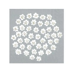 Marimekko Puketti Grey Cocktail Napkins