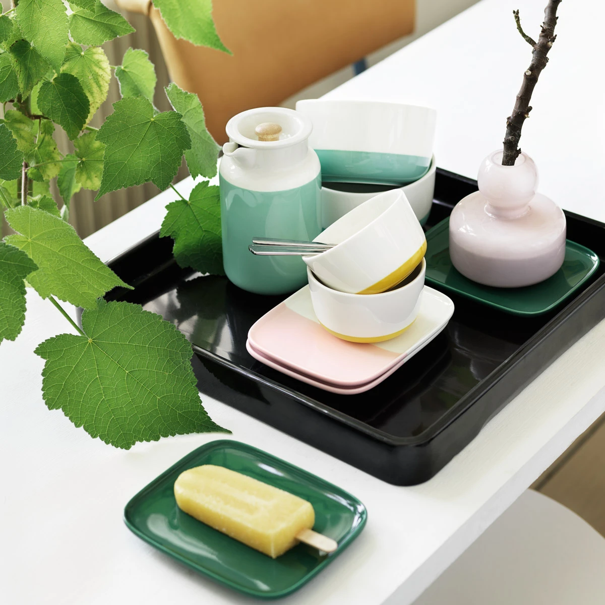 Marimekko Puolikas Blue Tonkka Jug 4 Marimekko Puolikas Blue Tonkka Jug - Image 2