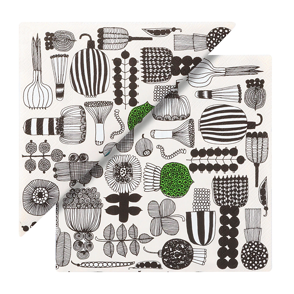 Marimekko Puutarhurin Lunch Napkins 3 Marimekko Puutarhurin Lunch Napkins