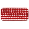 Marimekko Rasymatto Red / White Oblong Tray -Artful Dining marimekko r symatto red white oblong tray 24
