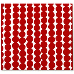Marimekko Rasymatto Red / White Napkin / Tea Towel