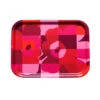 Marimekko Ruutu-Unikko Red / Pink Small Tray -Artful Dining marimekko ruutu unikko red pink small tray 45