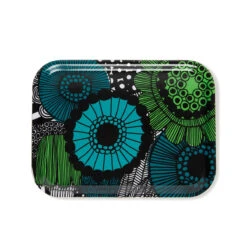 Marimekko Siirtolapuutarha Green Small Tray