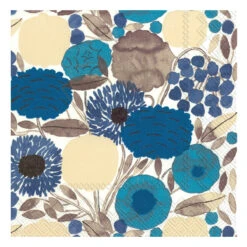 Marimekko Sitruunapuu Blue/Beige Lunch Napkins