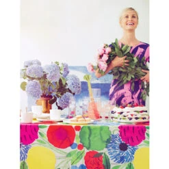 Marimekko Sitruunapuu Multicolor Tablecloth