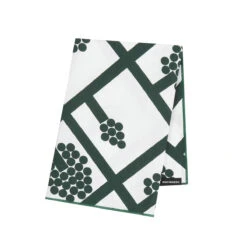 Marimekko Spaljé White/Green Cotton Napkin