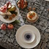 Marimekko Svaale White / Plum Snack Plate