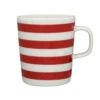 Marimekko Tasaraita Red Mug 2 Marimekko Tasaraita Red Mug -Artful Dining marimekko tasaraita red mug 66