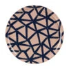 Marimekko Ukkospilvi Peach / Dark Blue Round Tray 1 Marimekko Ukkospilvi Peach / Dark Blue Round Tray -Artful Dining marimekko ukkospilvi peach dark blue round tray 10