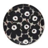 Marimekko Unikko Beige / Brown Round Tray 2 Marimekko Unikko Beige / Brown Round Tray -Artful Dining marimekko unikko beige brown round tray 26