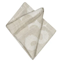 Marimekko Unikko Beige / Ivory Cloth Napkin