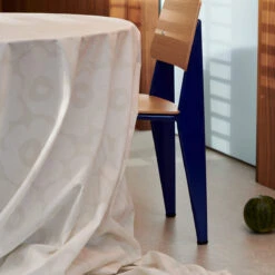 Marimekko Unikko Beige Tablecloth -Artful Dining marimekko unikko beige tablecloth 33