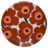 Marimekko Unikko Brown / Beige / Navy Large Round Tray 2 Marimekko Unikko Brown / Beige / Navy Large Round Tray -Artful Dining marimekko unikko brown beige navy large round tray 28