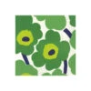 Marimekko Unikko Green Cocktail Napkins -Artful Dining marimekko unikko green cocktail napkins 47