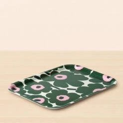 Marimekko Unikko Green Small Tray