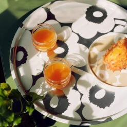 Marimekko Unikko Large Round Tin Tray