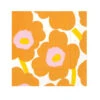 Marimekko Unikko Orange Cocktail Napkins