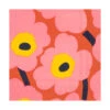 Marimekko Unikko Orange / Pink Lunch Napkins -Artful Dining marimekko unikko orange pink lunch napkins 24
