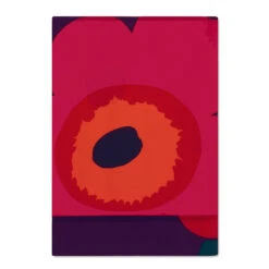 Marimekko Unikko Plum / Red Tablecloth