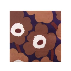 Marimekko Unikko Violet/Copper Lunch Napkins